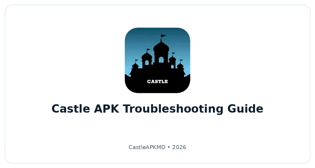 Castle APK Troubleshooting illustration